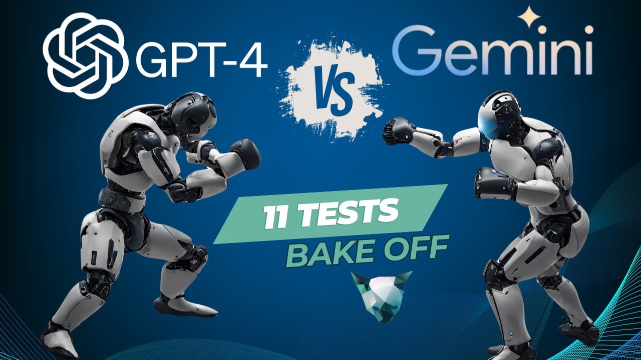 Google Gemini Vs OpenAI ChatGPT 4 Bake-off - SURPRISING Results! - YouTube