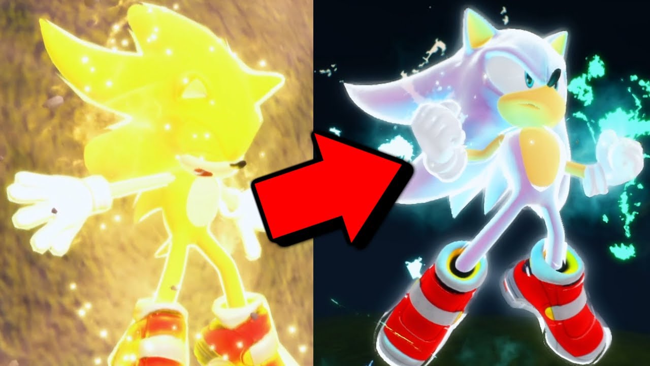 Sonic An Hedgehog Hyper Sonic Custom Edited Sonic The Hedgehog