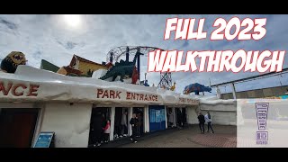 Blackpool Pleasure Beach Full Walkthrough | Every Area, Ride and Attraction March 2023