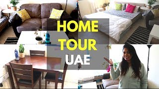 My House Tour | Studio Apartment | UAE | Small home organisation decor ideas| Malayalam