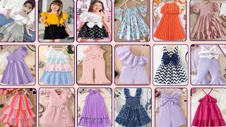 গরমে বাচ্চাদের জামার ডিজাইন / Summer baby frock / baby frock new design 2024 / frock design for girl