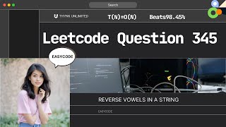Reverse String | Leetcode 345 | Easy Code Solving