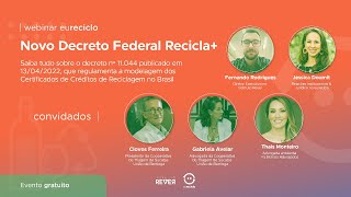 Webinar: Novo Decreto Federal Recicla+