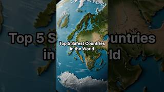 Top 5 Safest Countries In The World #shorts #safety #travel #trip #public peace