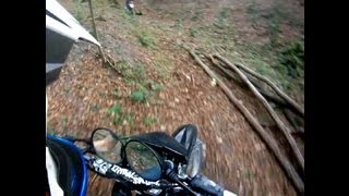 Enduro with Husqvarna 125 WRE, TE,  Malaguti 125 X3M - GoPro