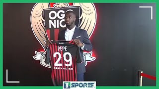 WATCH: Nicolas Pepe JOINS OGC Nice after spell with Arsenal