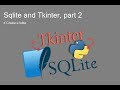 Sqlite and tkinter, part 2: create table