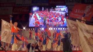 逢 KDDI 高知支店　2013　第60回よさこい祭り前夜祭