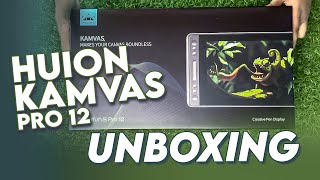 Huion Kamvas Pro 12 Unboxing: Features \u0026 First Look!