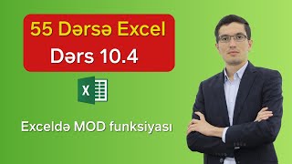 55 dərsə Excel: Dərs 10.4 - Mod funksiyası