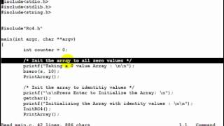 Rc4 Simulation Using C