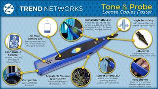 Trend Networks Tone \u0026 Probe Now Available At Cable \u0026 Connections   Trace Cables Faster