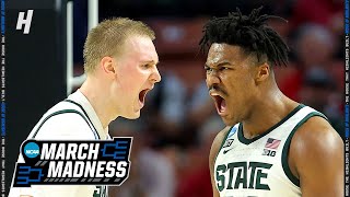 Davidson vs Michigan State - Game Highlights | 1st Round | March 18, 2022 March Madness