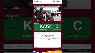 KAIST is the first team to solve problem C