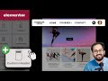 Elementor Free - Responsive Custom Header