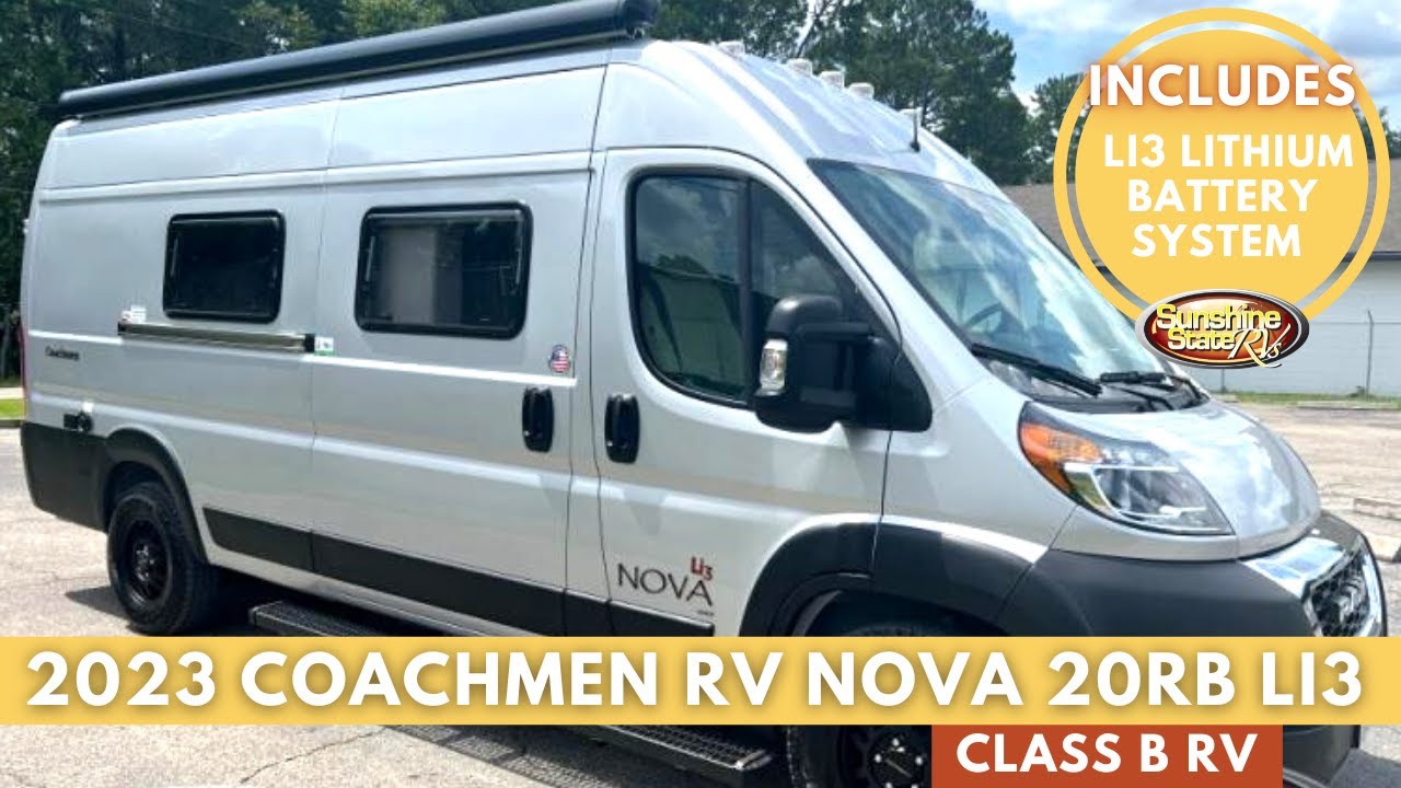 Tour The NEW 2023 Coachmen Nova 20RB Class B RV With The Li3 Lithium ...