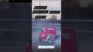 【ドリフト】円書き　軽トラ　軽トラック　drift carrytruck DA63T da63t carry hello special ハロースペシャル　はろーすぺしゃる　light truck