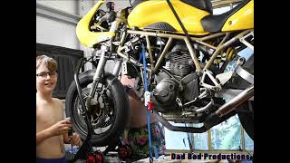 Ducati 1999 900SS IE Complete Fairing Removal