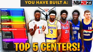 TOP 5 CENTER BUILDS SEASON 3 POST-PATCH IN NBA 2K23! (Inside + Outside + ISO)