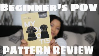 Deer and Doe Myosotis Dress Pattern Review - Beginner's Perspective