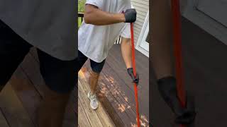 Staining A Semi Transparent Deck W/ Cordovan Brown #deck #diy