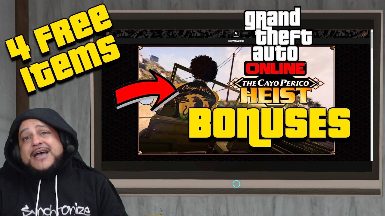 CAYO PERICO HEIST BONUSES Plus The Heist Challenge Rewards | GTA Online ...