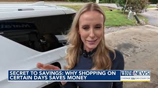 Secret to savings: Why shopping on certain days saves you money