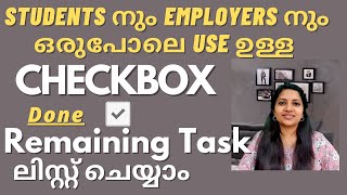Creating CheckBox in Excel -Microsoft Excel Malayalam Tutorial