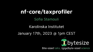 nf-core/bytesize: nf-core/taxprofiler