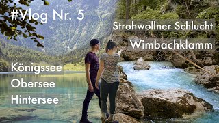 Die schönsten Orte in Berchtesgaden!😳 Königssee, Obersee, Hintersee und die Wimbachklamm (Vlog Nr.5)