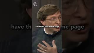 Bill Gates Explains What Internet is on David Letterman 1995 #Shorts