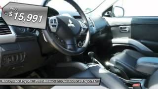 2010 MITSUBISHI OUTLANDER Alvin, TX AZ009446Z