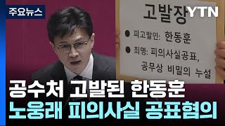 '깨알 증거 공개' 한동훈 공수처 고발...처벌 가능성은? / YTN