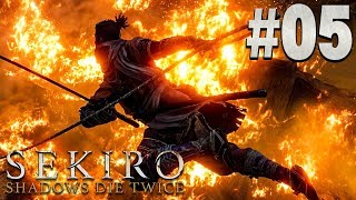 【隻狼】炎上する街を空飛ぶ忍者だよ『SEKIRO: SHADOWS DIE TWICE』を実況プレイpart5