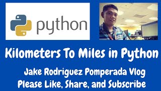 Kilometers To Miles in Python