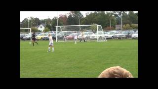 20110921 Wheaton Women vs UW Stevens Point Goal #1 Keri Shannon