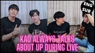 [KaoUp] Kao always mention Up during the live with Great