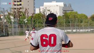 ワイルドシング　vs　アウトローズ戦（練習試合）