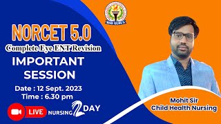 Complete Eye ENT Revision for NORCET 5.0 by Mohit Sir