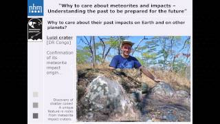 Why to care about meteorites and impacts | Ludovic Ferrière | TEDxVienna