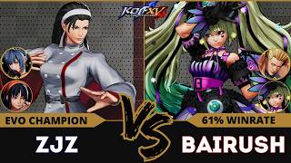 KOF XV🎄 ZJZ (Leona/Nakoruru/Chizuru) vs BAIRUSH (Yuri/Benimaru/Sylvie)🎄Replay Match - 12/24