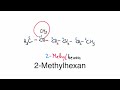 strukturformel nach iupac erstellen und üben 2 methylhexan leicht .