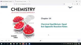 Lecture 5/31/22: Introduction to Equilibrium