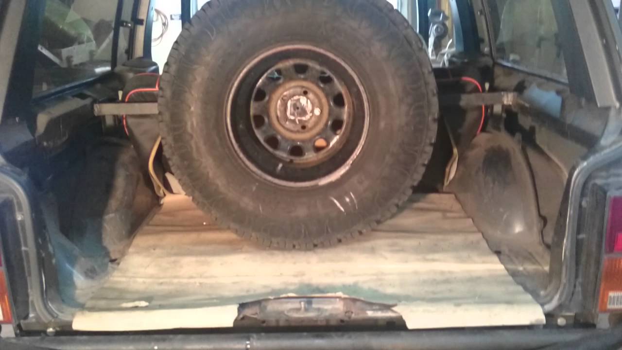 DIY Spare Tire Carrier - YouTube