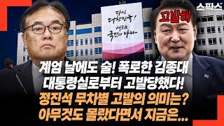 계엄 날에도 술술술? 폭로한 김종대, 대통령실로부터 고발당했다! 정진석 무차별 고발의 의미는? 아무것도 몰랐다면서 지금 와서.