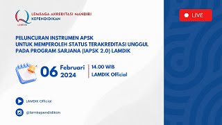 Peluncuran Instrumen Akreditasi LAMDIK 2.0