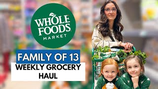 Family of 13: Shop With Me! Weekly Grocery Haul!