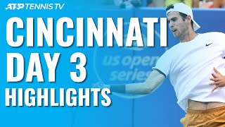 Struff Stuns Tsitsipas; Khachanov, Nishioka Advance | Cincinnati 2019 Day 3 Highlights