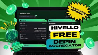 🚀Hivello: The First DePIN Aggregator | Mine Multiple DePIN Networks from 1 App | Confirmed Airdrop💰🔥