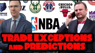NBA TRADE EXCEPTIONS FOR ALL 30 TEAMS | 2024 NBA Trade Deadline Predictions based off of TPEs